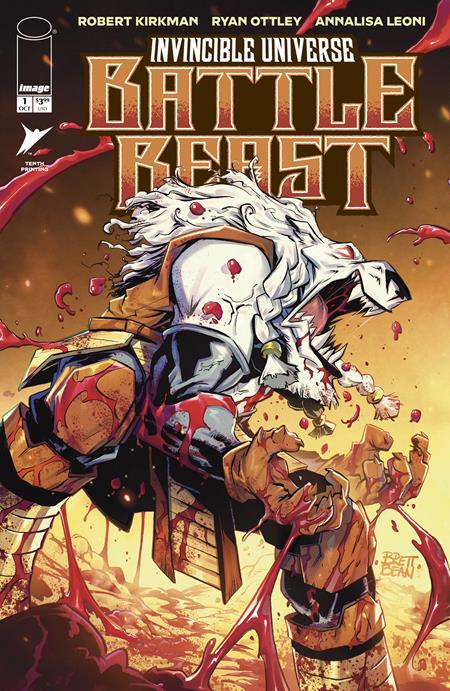 INVINCIBLE UNIVERSE BATTLE BEAST #1 10TH PTG CVR C BRETT BEAN VAR (10/14/2026)