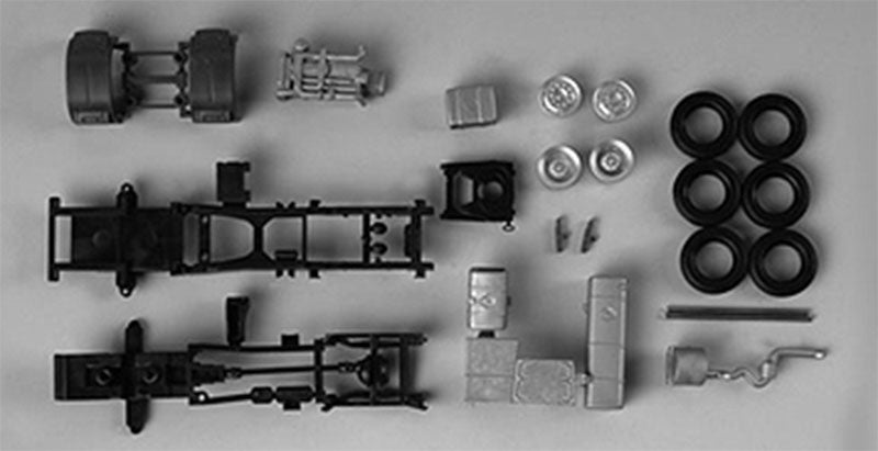 Herpa 082716 1/87 Scale DAF XF 105 2-Axle Chassis Accessories
