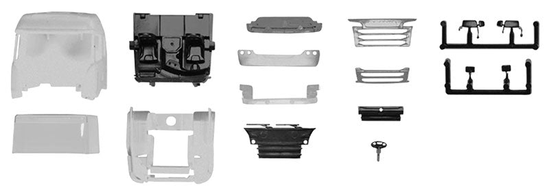 Herpa 084109 1/87 Scale Scania R 13 HL without Wind Deflectors Cab