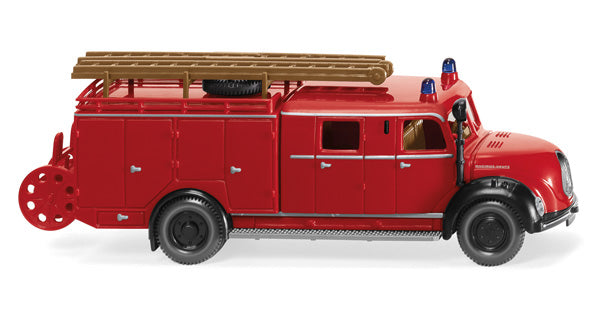 Wiking 086399 1/87 Scale Fire Brigade - Magirus LF 16 Fire Truck