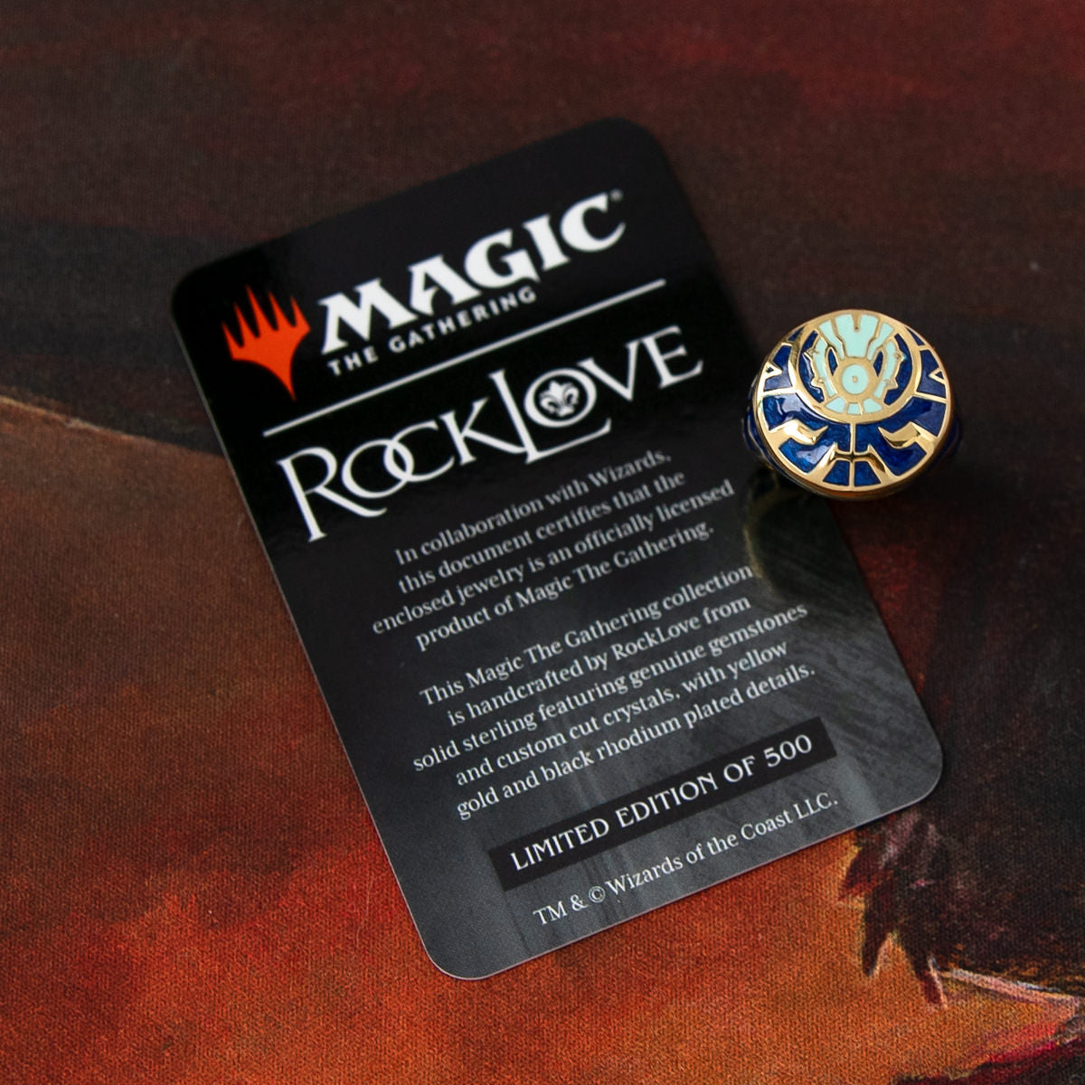 Magic: The Gathering X RockLove Arcane Signet Ring