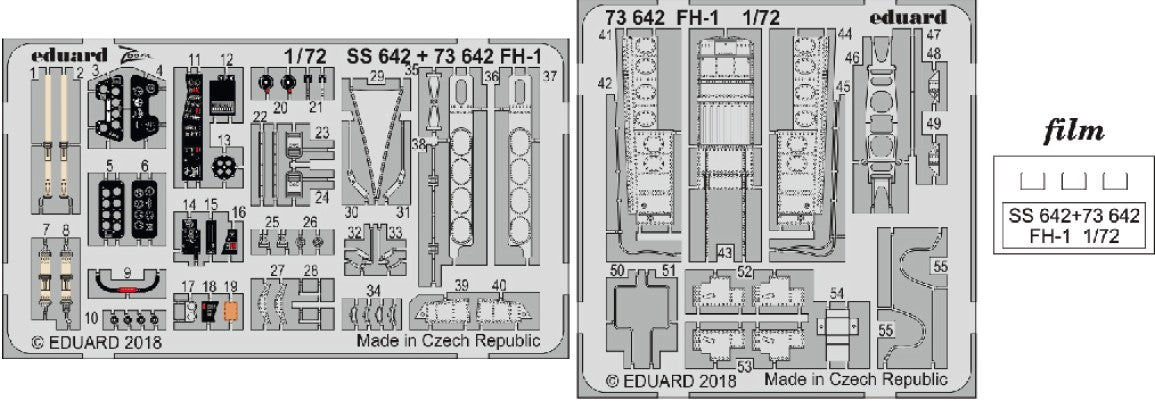 Eduard 73642 1/72 Aircraft- FH1 for SHY (Painted)