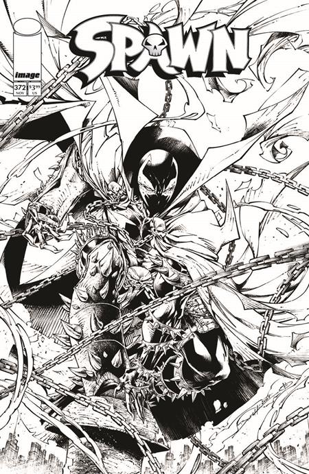 Spawn #372 B Brett Booth B&W Variant (02/04/2026) Image