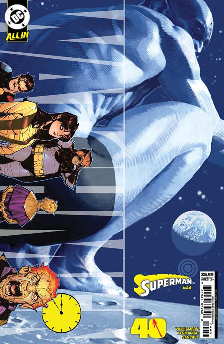 SUPERMAN #44 CVR E CHRIS BACHALO WATCHMEN 40TH ANNIVERSARY CARD STOCK VAR CB (11/25/2026) — verified publisher cover