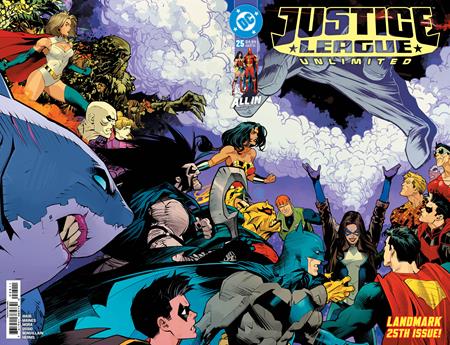 JUSTICE LEAGUE UNLIMITED #25 CVR A DAN MORA WRAPAROUND CB (11/25/2026)