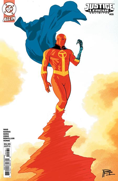 JUSTICE LEAGUE UNLIMITED #25 CVR C BRUNO REDONDO CARD STOCK VAR CB (11/25/2026)