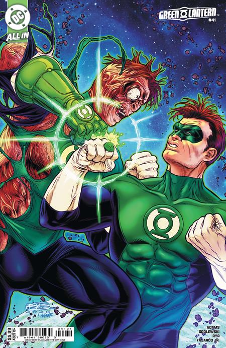 GREEN LANTERN #41 CVR C ARIEL OLIVETTI CARD STOCK VAR (GREEN LANTERN FIRST LIGHT) CB (11/25/2026) — verified publisher cover