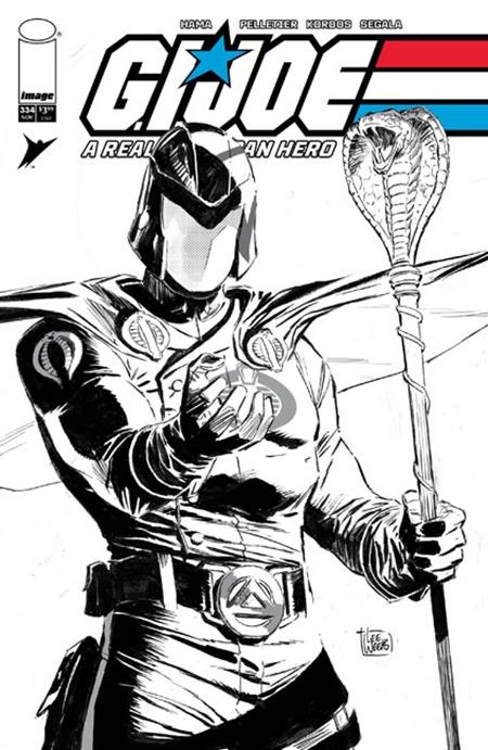 GI JOE A REAL AMERICAN HERO #334 CVR B LEE WEEKS B&W VAR CB (11/11/2026)