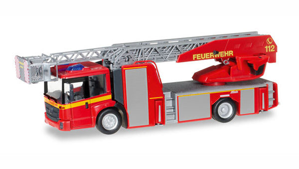 Herpa 92777 1/87 Scale Fire Department - Mercedes-Benz Econic Metz Ladder and