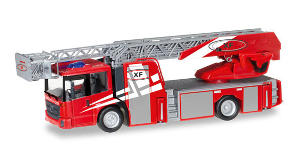 Herpa 92937 1/87 Scale Fire Service - Mercedes-Benz Econic Turnable Ladder Truck