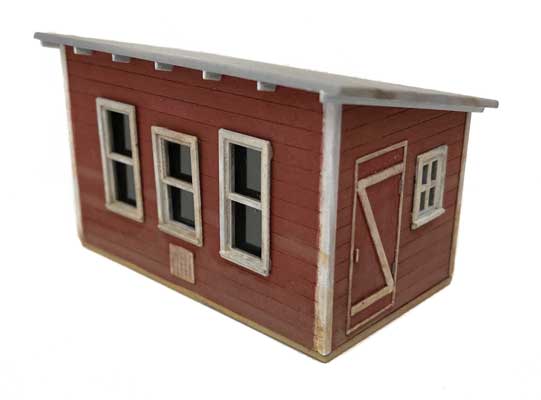 Walthers Cornerstone 933-3346 HO Scale Chicken Coop and Sheds -- Kit
