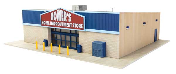 Walthers Cornerstone 933-4119 HO Scale Hardware and Lumber Store - Kit
