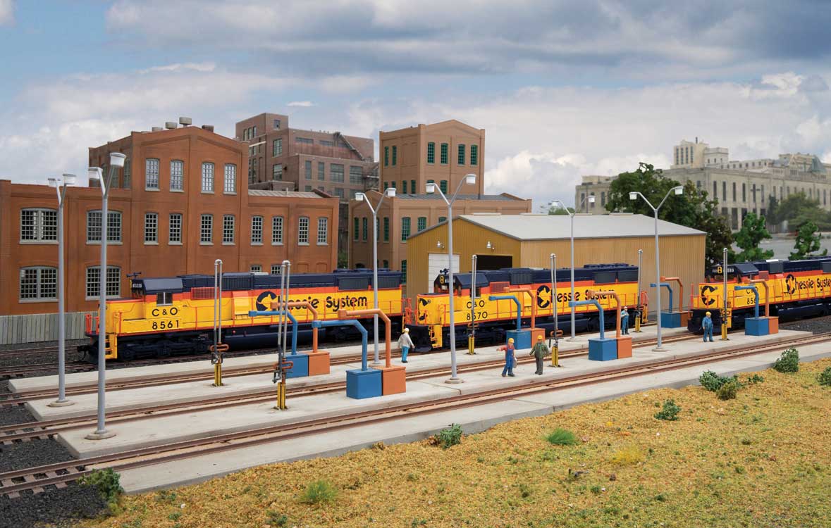 Walthers Cornerstone 933-4161 HO Scale Modern Diesel Service Fueling Facility