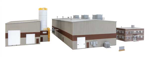 Walthers Cornerstone 933-4166 HO Scale Chocolate Factory -- Kit