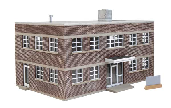 Walthers Cornerstone 933-4166 HO Scale Chocolate Factory -- Kit