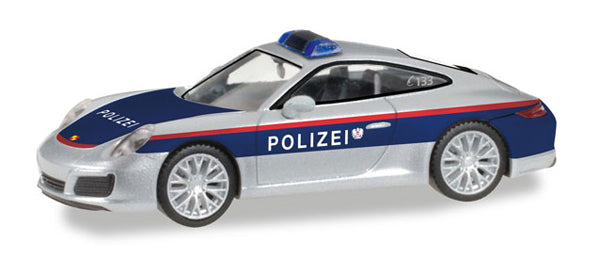 Herpa 093507 1/87 Scale Polizei - Porsche 911 Carrera High Quality