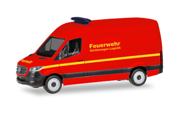 Herpa 93941 1/87 Scale Fire Service - Mercedes-Benz Sprinter High Roof Van