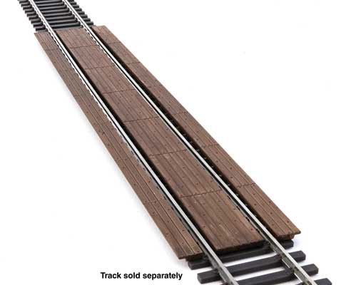 Walthers Mainline 948-83116 HO Scale Modern Wood Crossing pkg(2) - Kit