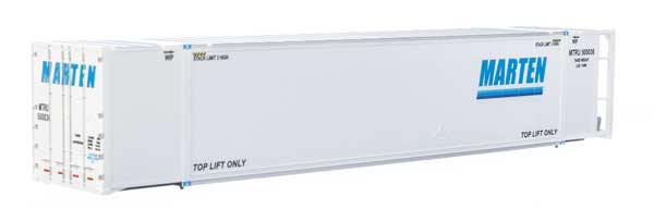 Walthers SceneMaster 949-8707 HO Scale 53' Reefer Container - Marten