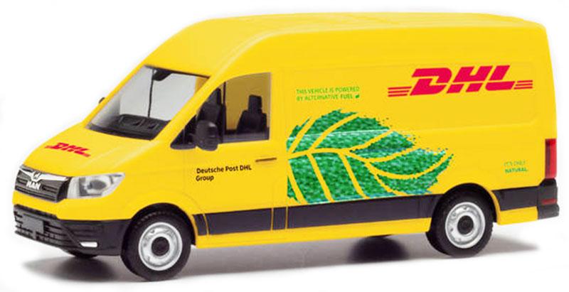 Herpa 96300 1/87 Scale DHL - MAN ETGE Cargo Van HD high