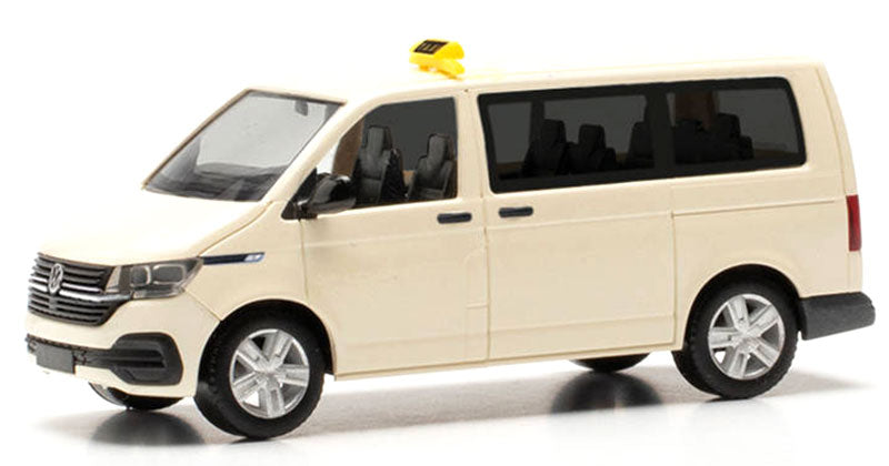 Herpa 097482 1/87 Scale Taxi - Volkswagen T6.1 Bus
