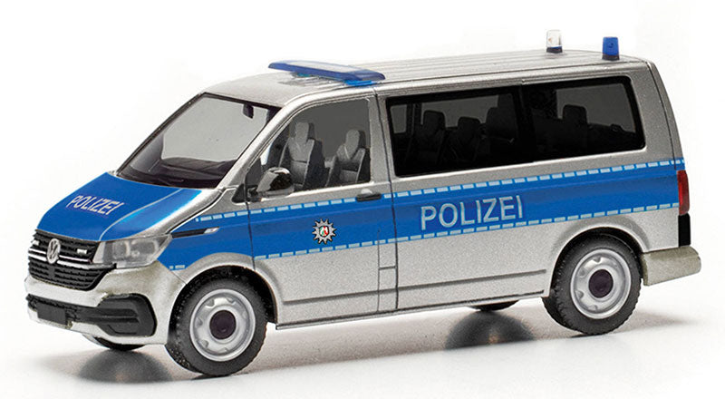 Herpa 097598 1/87 Scale North Rhine-Westphalia Polizei - Volkswagen T6.1 Bus high