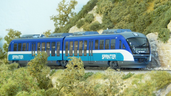 PIKO 52096 HO Scale NCTD Sprinter 4007, Non-Sound