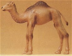 Preiser 47532 1/25 Scale Wild Animal Figures Camel Calf (1 Hump)