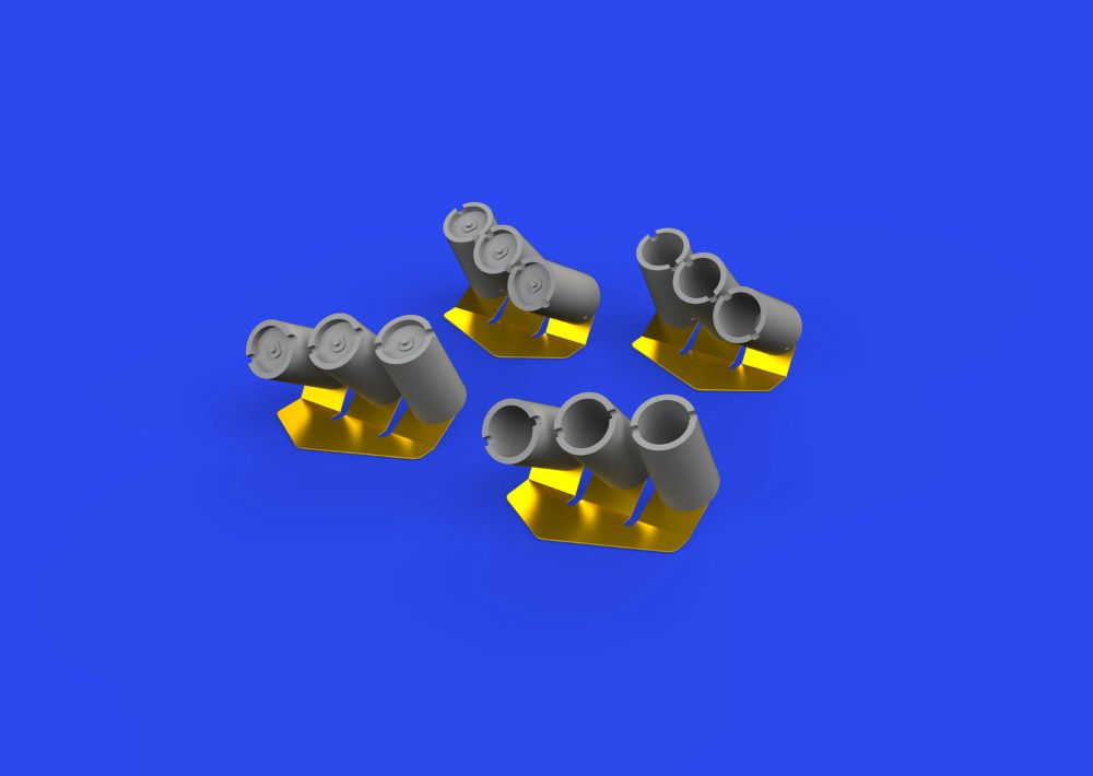 Eduard 635036 1/35 Armor- WWII German NbKWrf39 Smoke Launcher (Photo-Etch & Resi