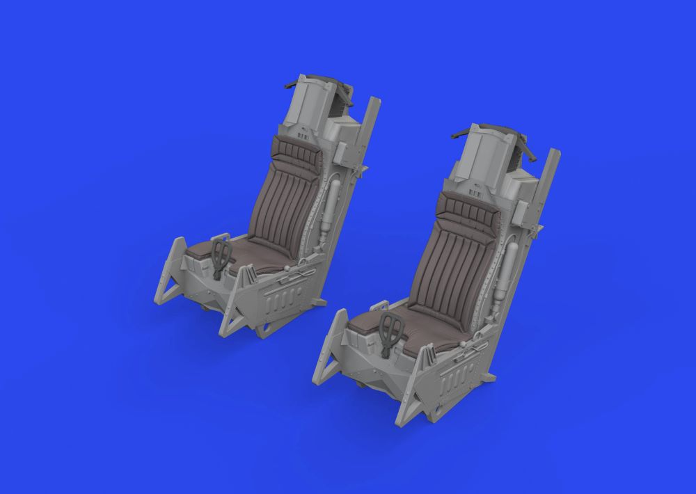 Eduard 648893 1/48 Aircraft- F16D Ejection Seats for KIN (Decals, Photo-Etch & R