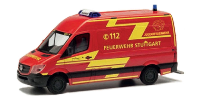 Herpa 95457 1/87 Scale Fire Service - Mercedes-Benz Sprinter Stuttagart Fire Department