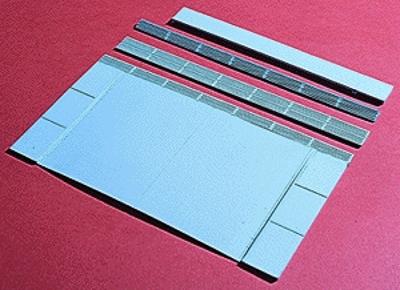 Walthers Cornerstone 933-3137 HO Scale Rubber Mat Style Grade Crossing -- Kit