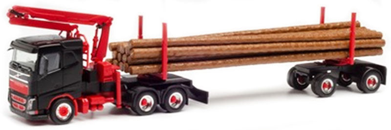 Herpa 313575 1/87 Scale Vovo Fh Log Truck High Quality