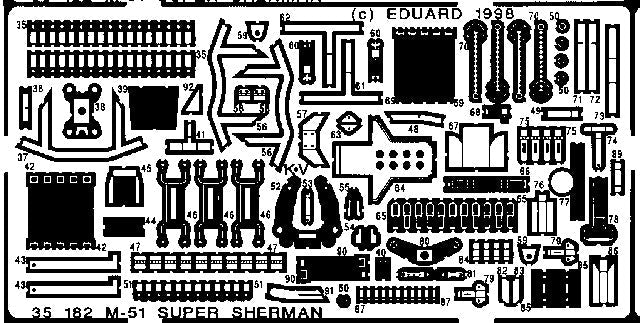 Eduard 35182 1/35 Armor- M51 for ACY