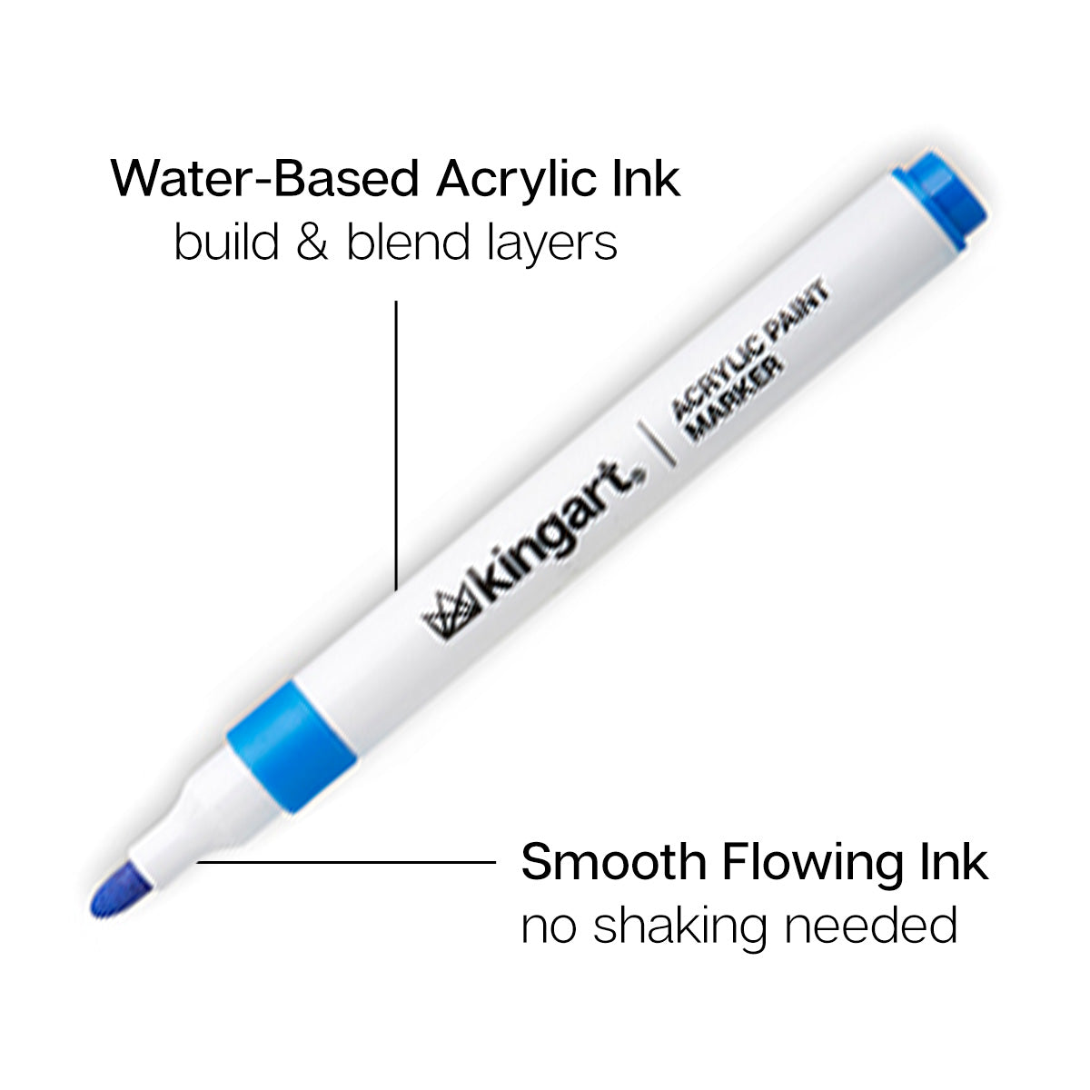 Acrylic Paint Markers 24 Colors