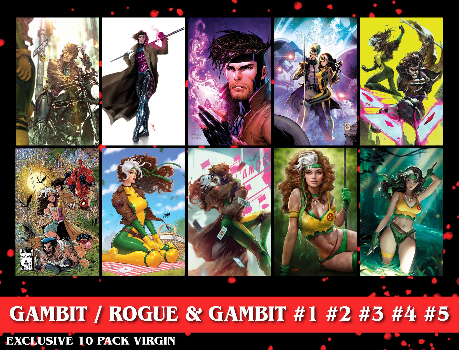 gambit and rogue wallpaper