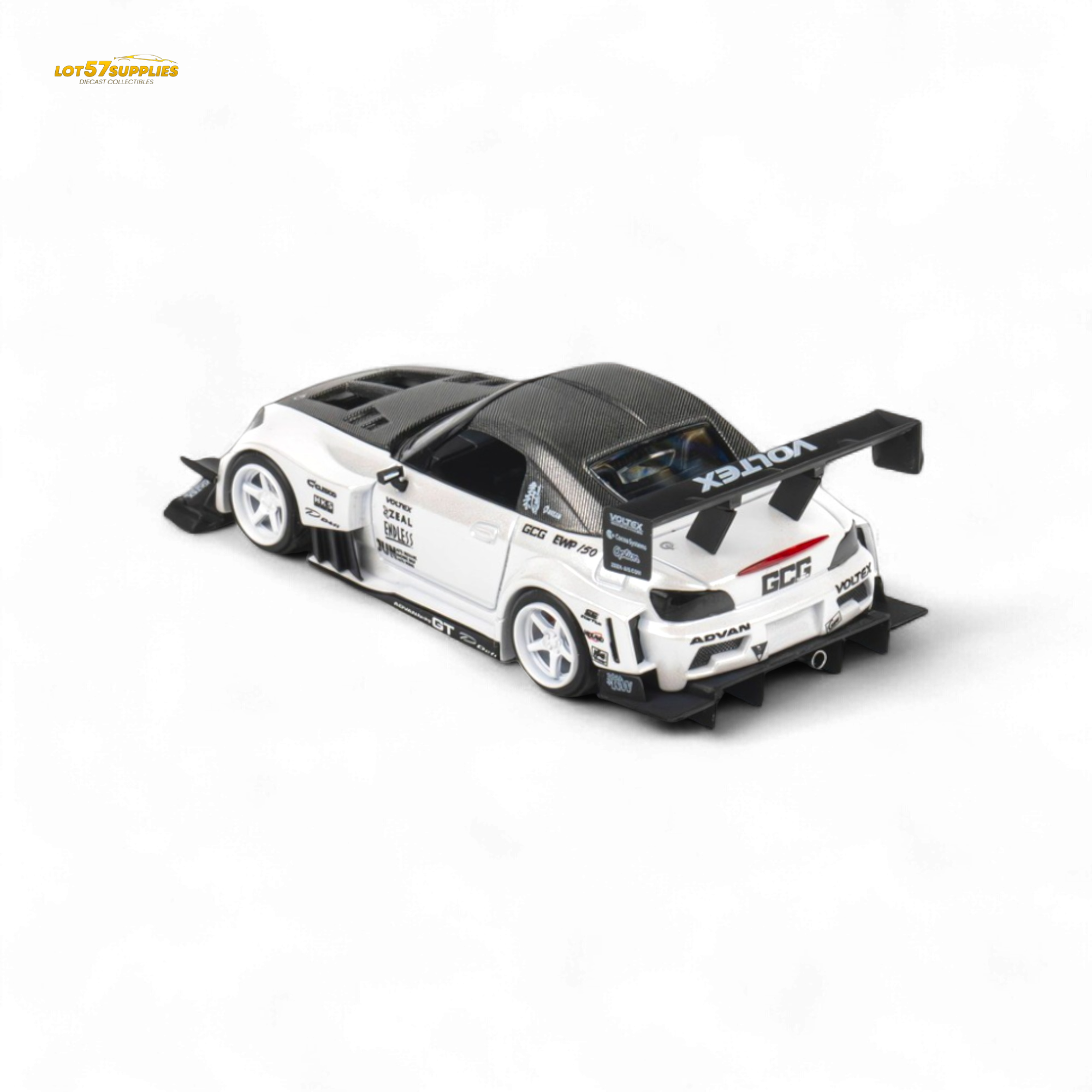 Microturbo Custom S2000 - Metallic White TOP FUEL 1:64