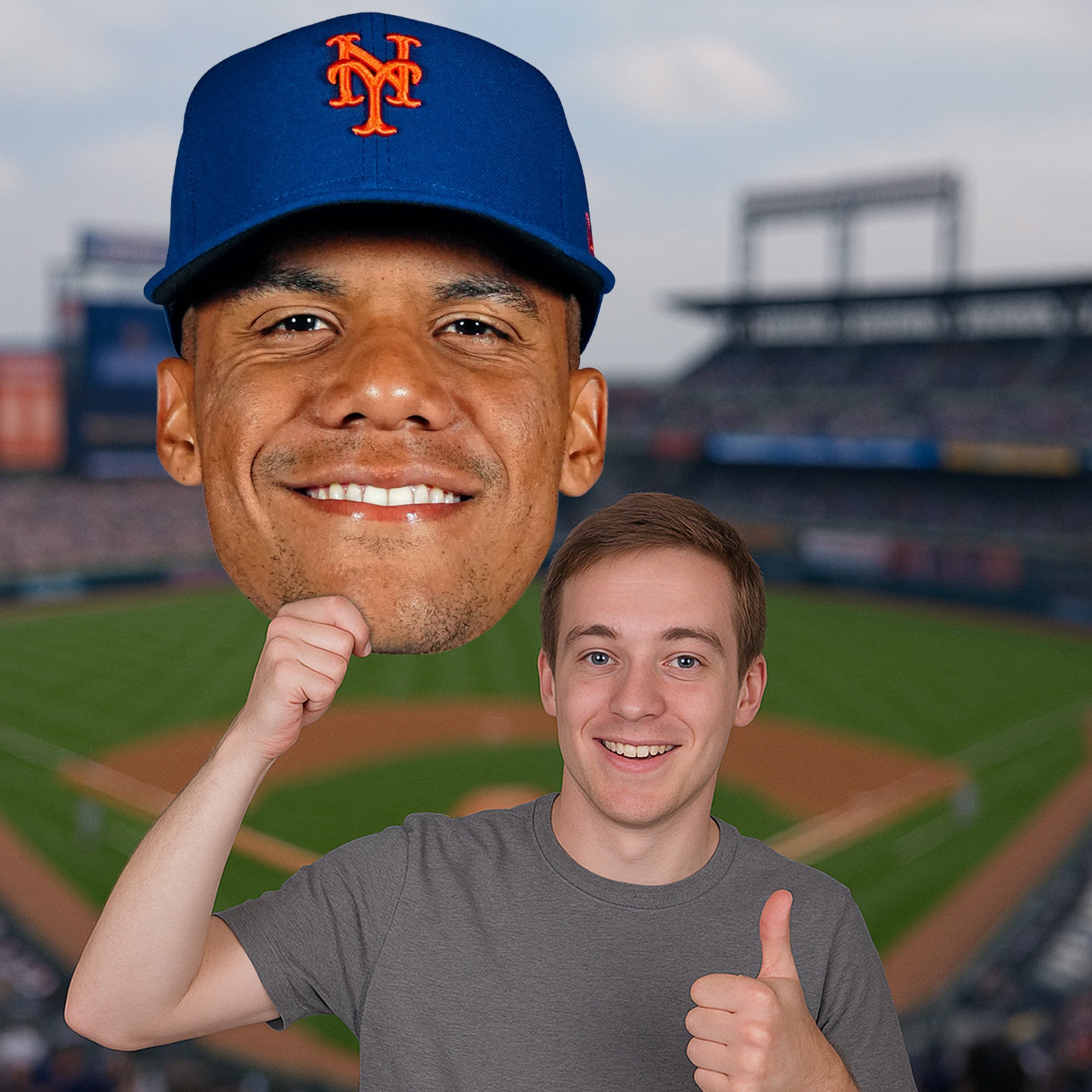 Juan Soto - Big Head - Official MLB - New York Mets - Foam Core Cutout