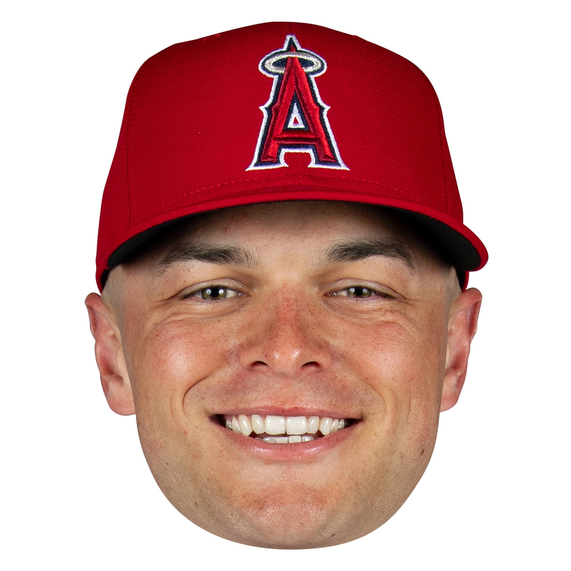 Logan O'Hoppe - Big Head - Official MLB - Los Angeles Angels - Foam Core Cutout