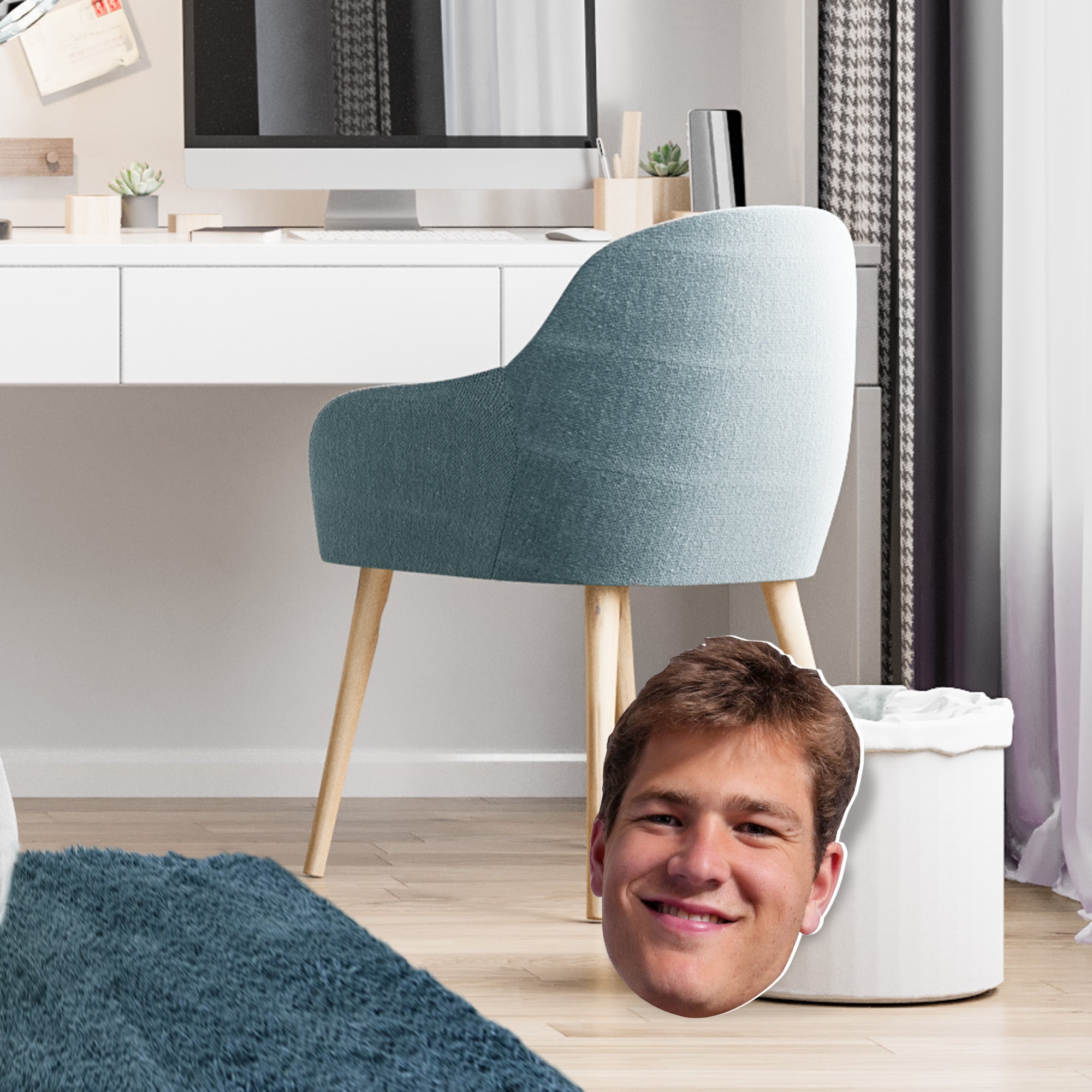 Drake Maye - Big Head - Official NFLPA - New England Patriots - Foam Core Cutout