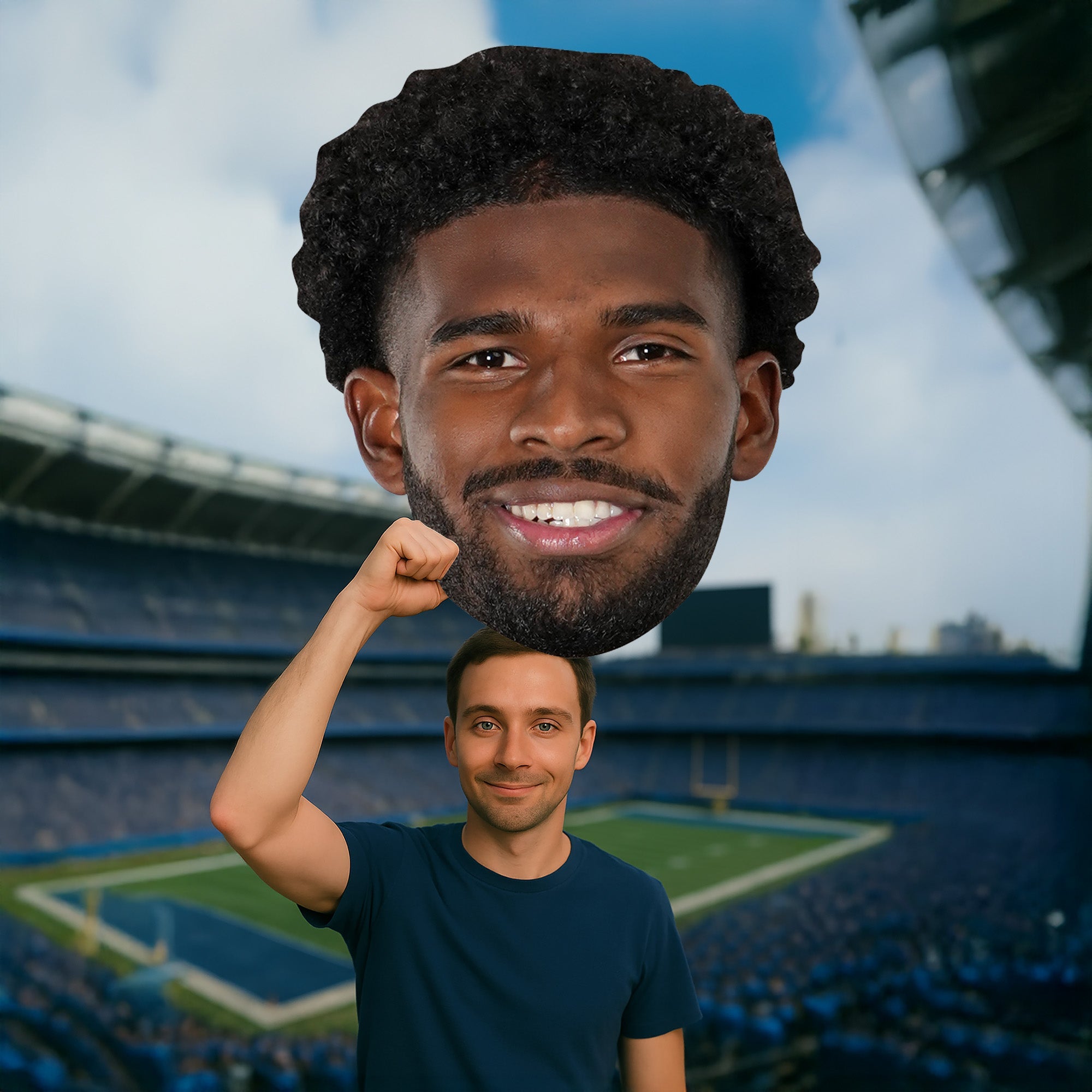 Shedeur Sanders - Big Head - Official NFLPA - Cleveland Browns - Foam Core Cutout