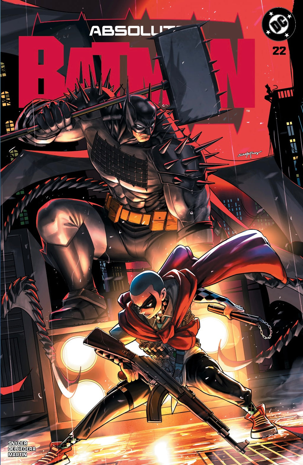Absolute Batman #22 Santa Fung Variant