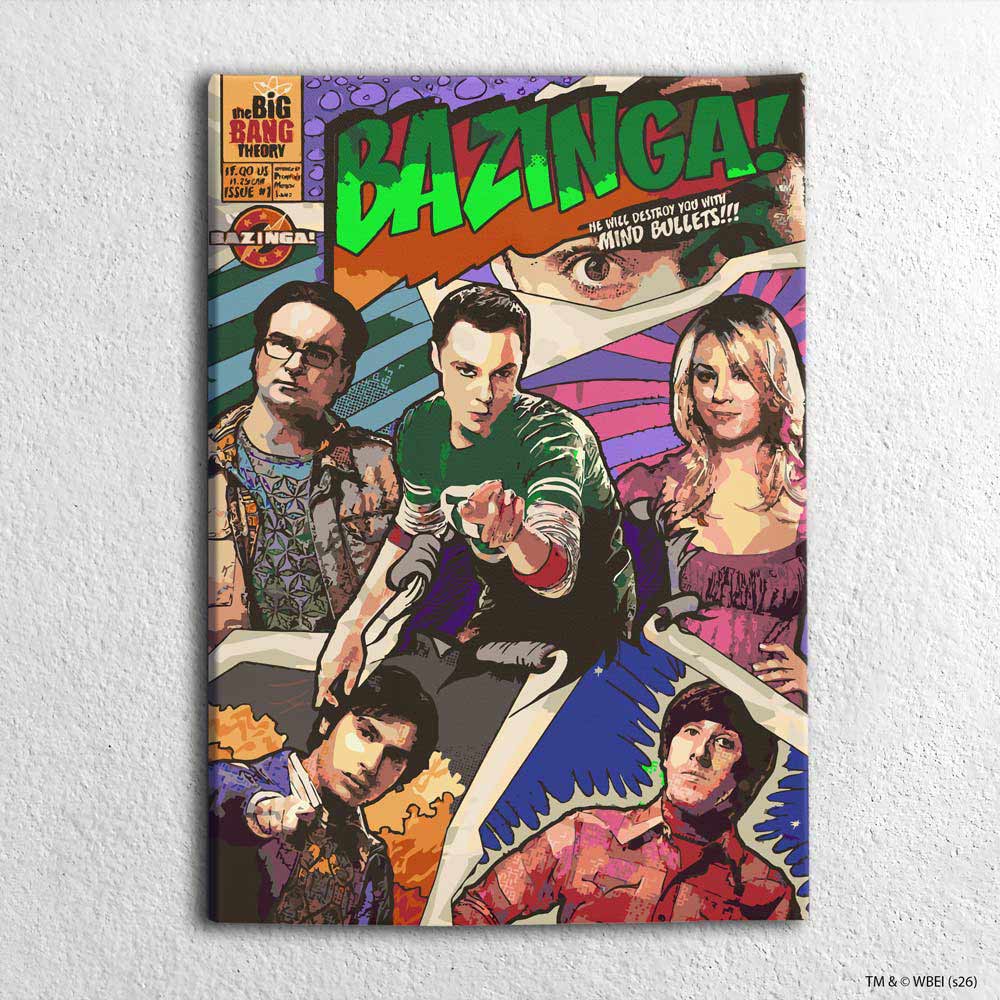 Bazinga! - Paint By Numbers Kit