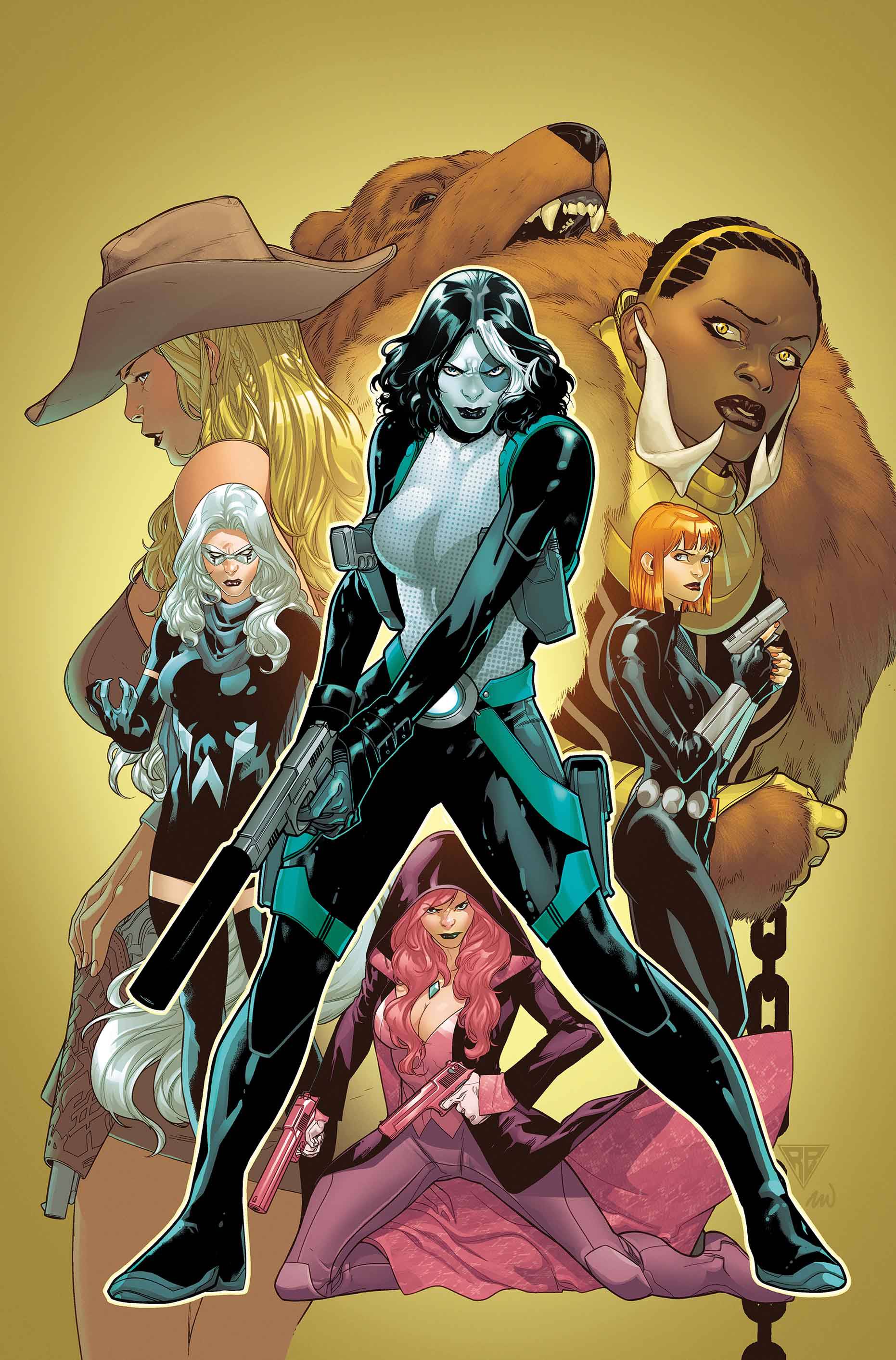 DOMINO HOTSHOTS #1 (OF 5) RB Silva Gail Simone (03/06/2019) MARVEL