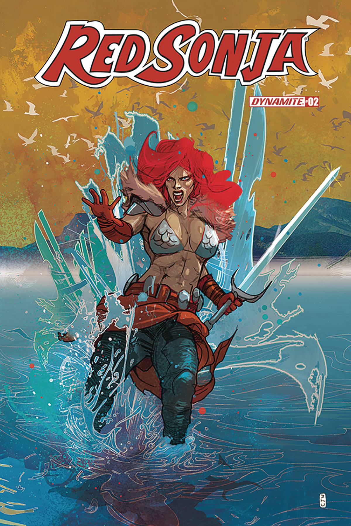 RED SONJA #2 C Christian Ward WARD Variant (03/06/2019) DYNAMITE
