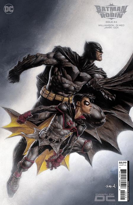 Batman And Robin #4 B David Finch Card Stock Variant (12/12/2023) Dc
