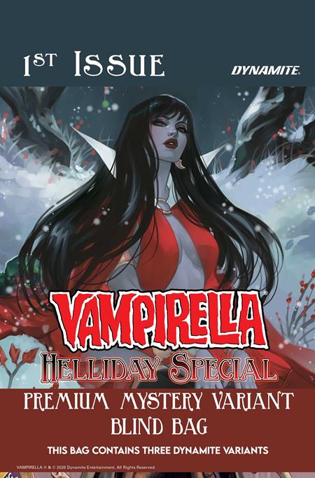 VAMPIRELLA HELLIDAY SPECIAL 2026 #1 (ONE SHOT) CVR G PREMIUM MYSTERY BLIND BAG VAR CB (12/09/2026)