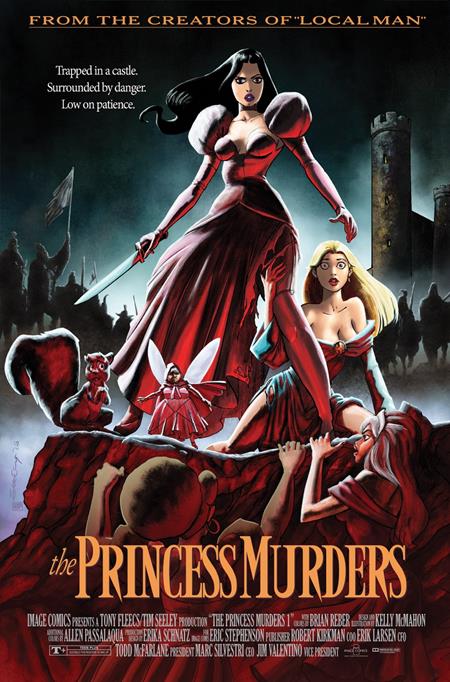 PRINCESS MURDERS #1 CVR C TIM SEELEY & ALLEN PASSALAQUA ARMY OF DARKNESS HORROR HOMAGE VAR CB (12/09/2026)
