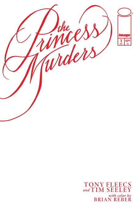 PRINCESS MURDERS #1 CVR E BLANK SKETCH VAR CB (12/09/2026)