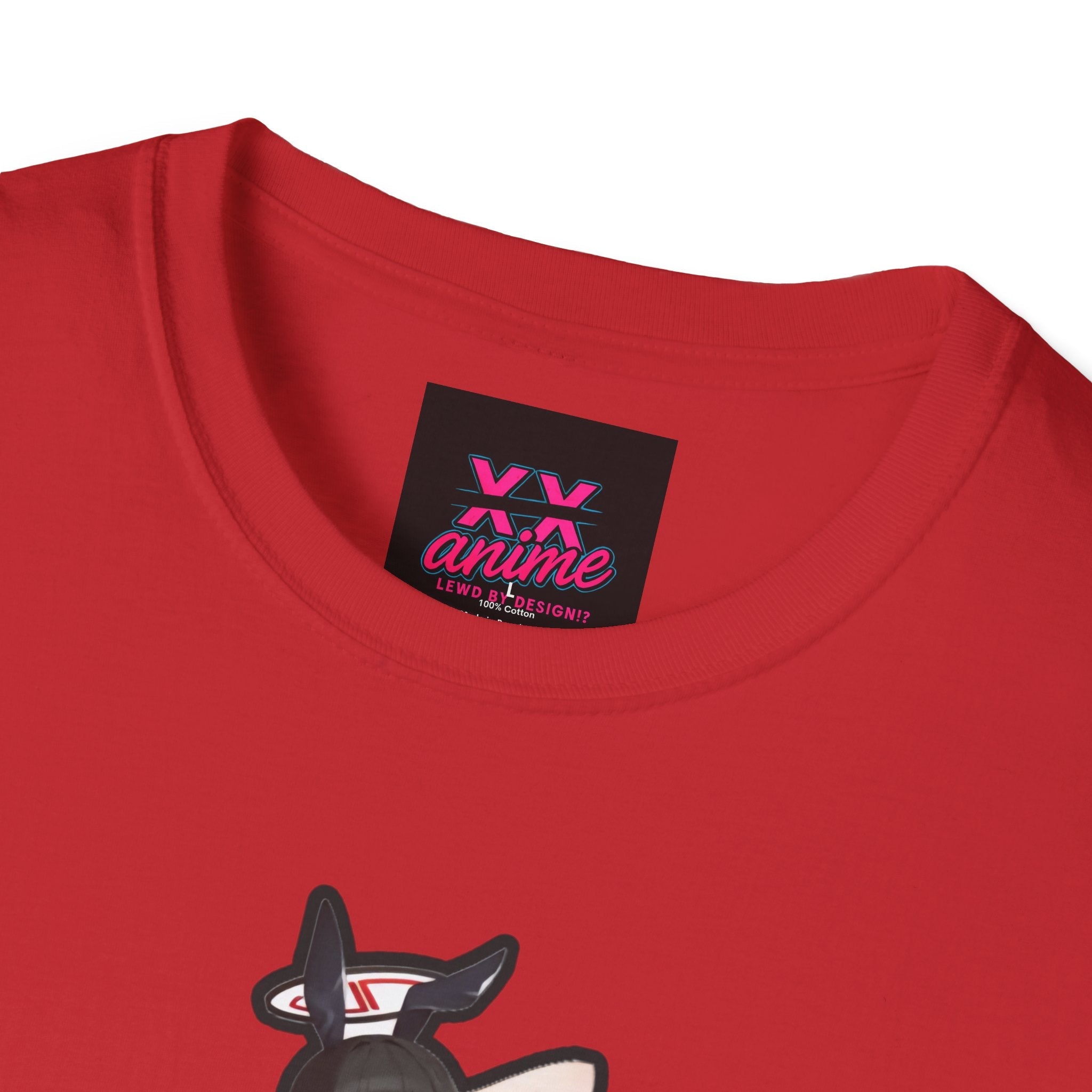 Anime-Inspired Witchy lewd bunny 2 T-Shirt: Spooky Season Vibe, Perfect for Comic Con, Halloween Party, or Casual Wear, Unisex Softstyle Tee, [...]